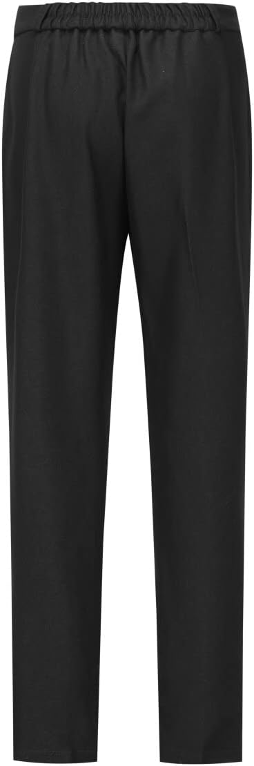 YUNCLOS Women's 2 Piece Double Breasted Suit Set Two Button Blazer and Pants Black