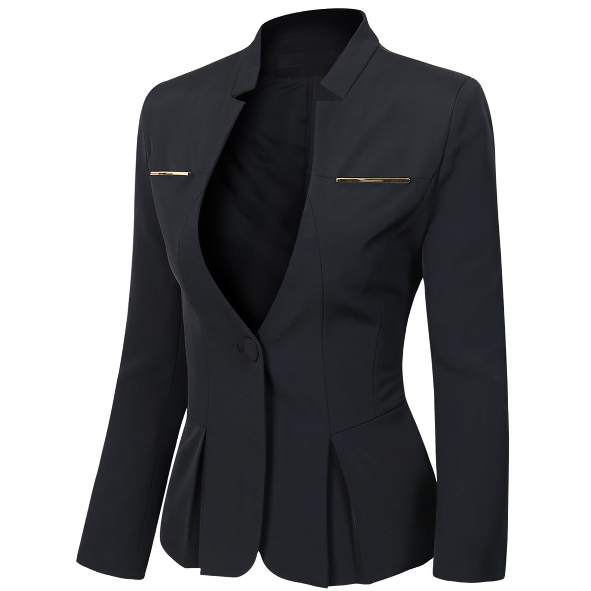YUNCLOS Women's 2 Piece Business Dress Skirt Suit Set Office Lady Slim Fit Blazer and Skirt