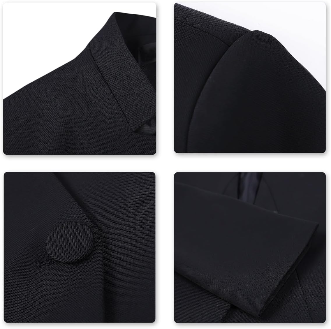 YUNCLOS Women's 2 Piece Business Dress Skirt Suit Set Office Lady Slim Fit Blazer and Skirt