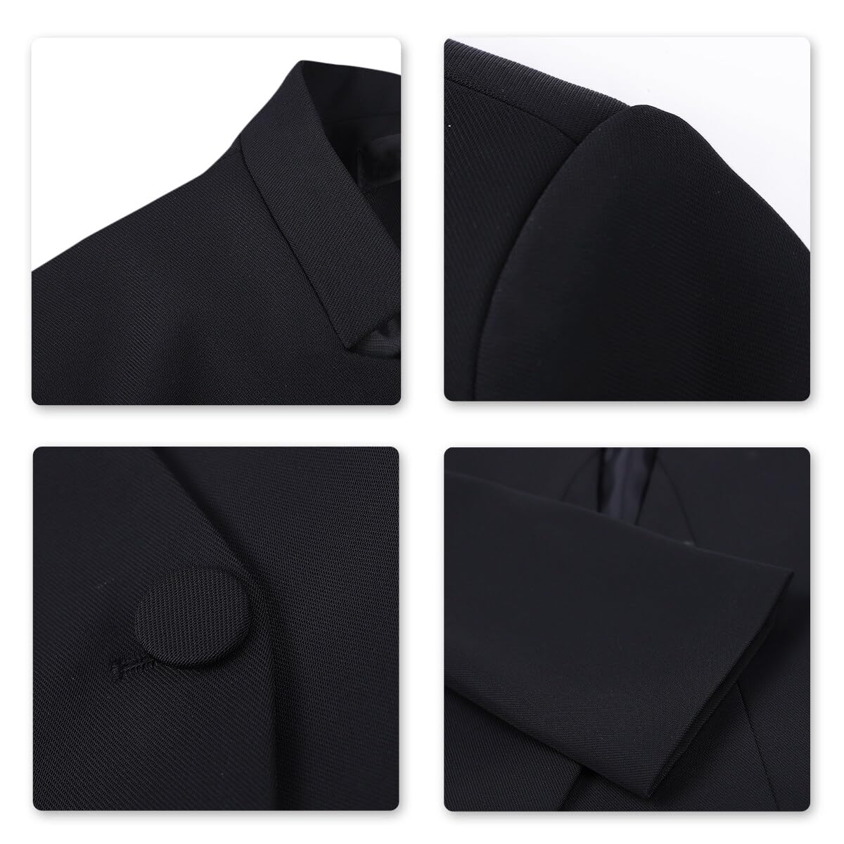 YUNCLOS Women's 2 Piece Business Dress Skirt Suit Set Office Lady Slim Fit Blazer and Skirt