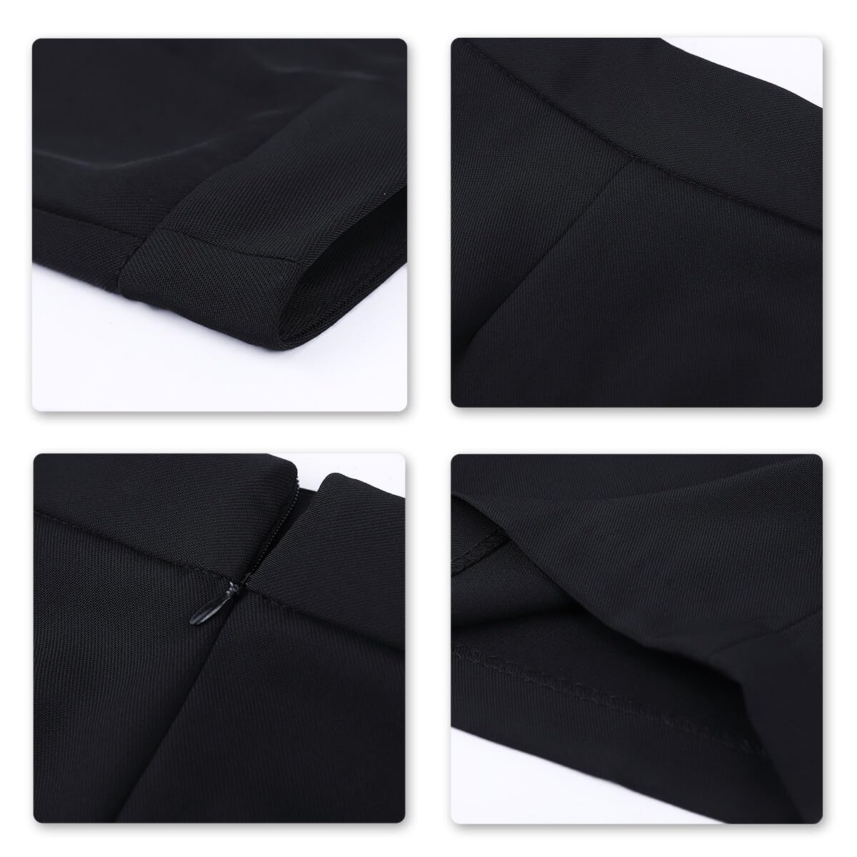 YUNCLOS Women's 2 Piece Business Dress Skirt Suit Set Office Lady Slim Fit Blazer and Skirt