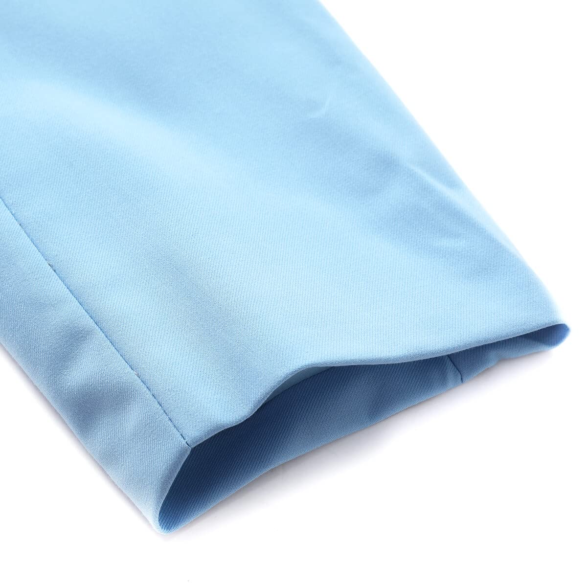YUNCLOS Women's Casual Long Sleeve Button Slim Work Office Blazer Jacket Blue