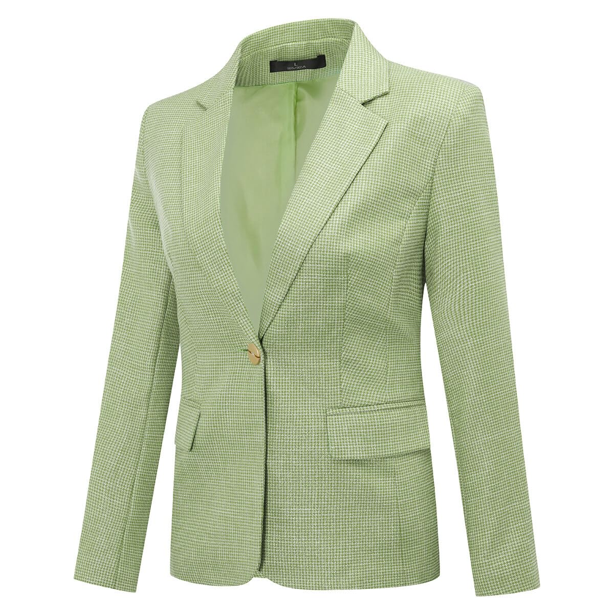 YUNCLOS Women's 2 Piece Office Work Suit Set One Button Blazer and Pants