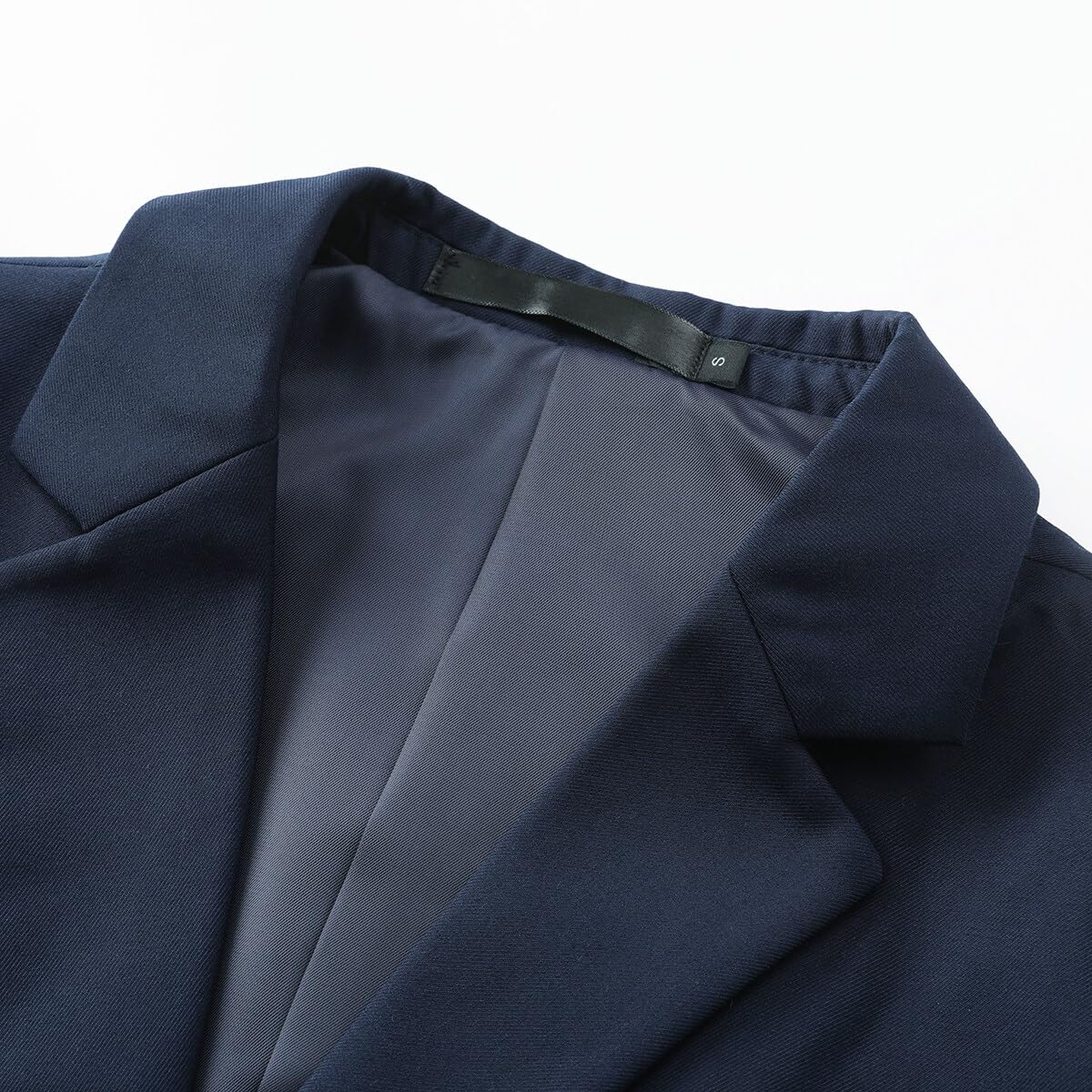 YUNCLOS Women's Casual Long Sleeve Button Slim Work Office Blazer Jacket Navy
