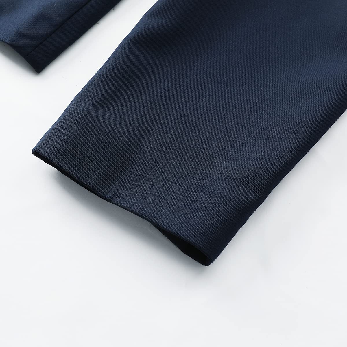 YUNCLOS Women's Casual Long Sleeve Button Slim Work Office Blazer Jacket Navy
