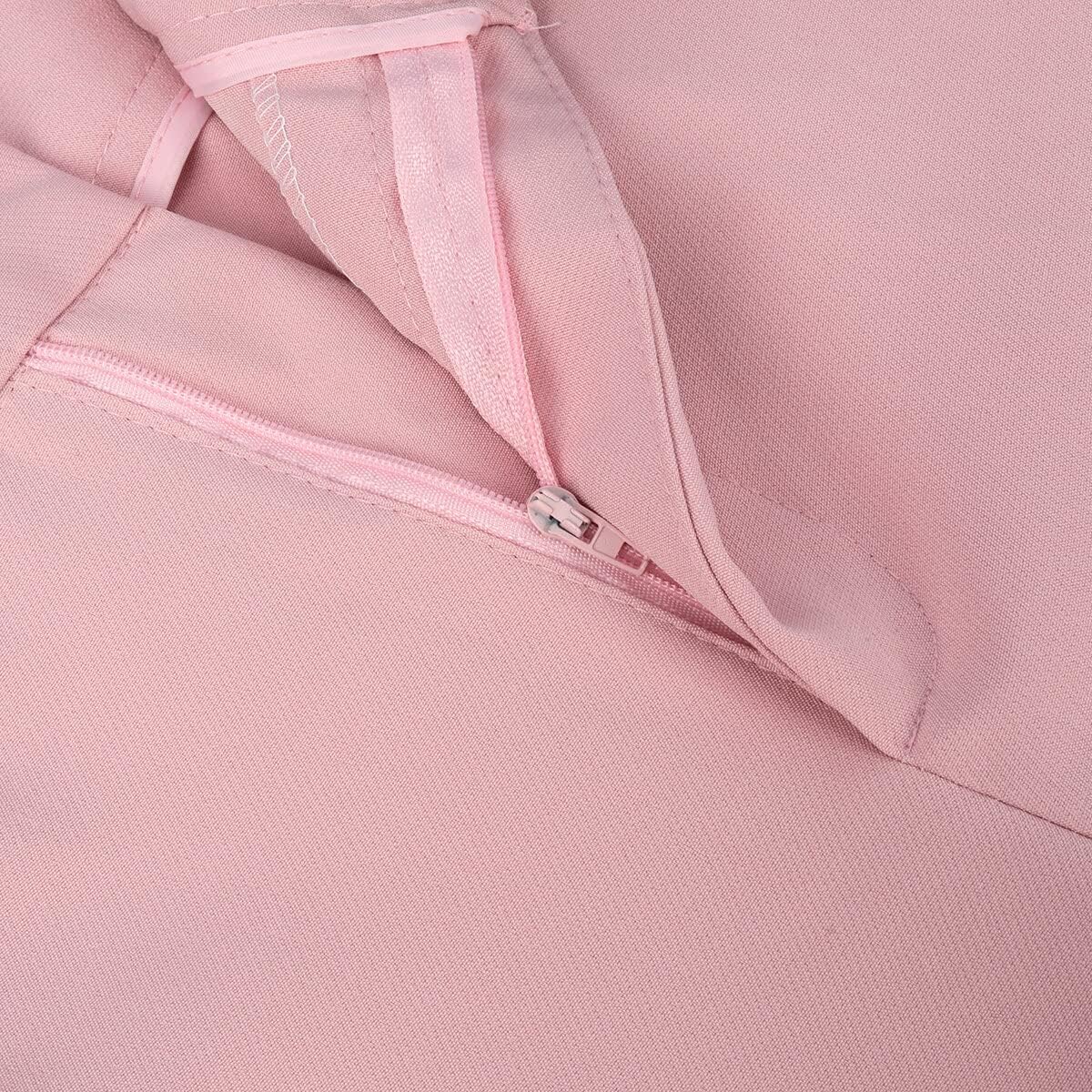 YUNCLOS Women's 2 Piece Office Work Suit Set One Button Blazer and Pants Light Pink