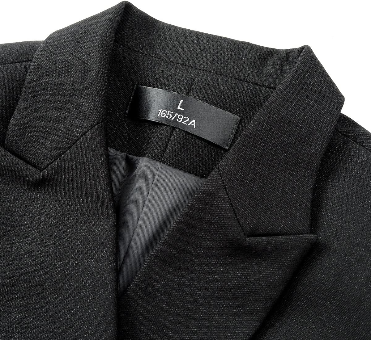 YUNCLOS Women's 2 Piece Double Breasted Suit Set Two Button Blazer and Pants Black