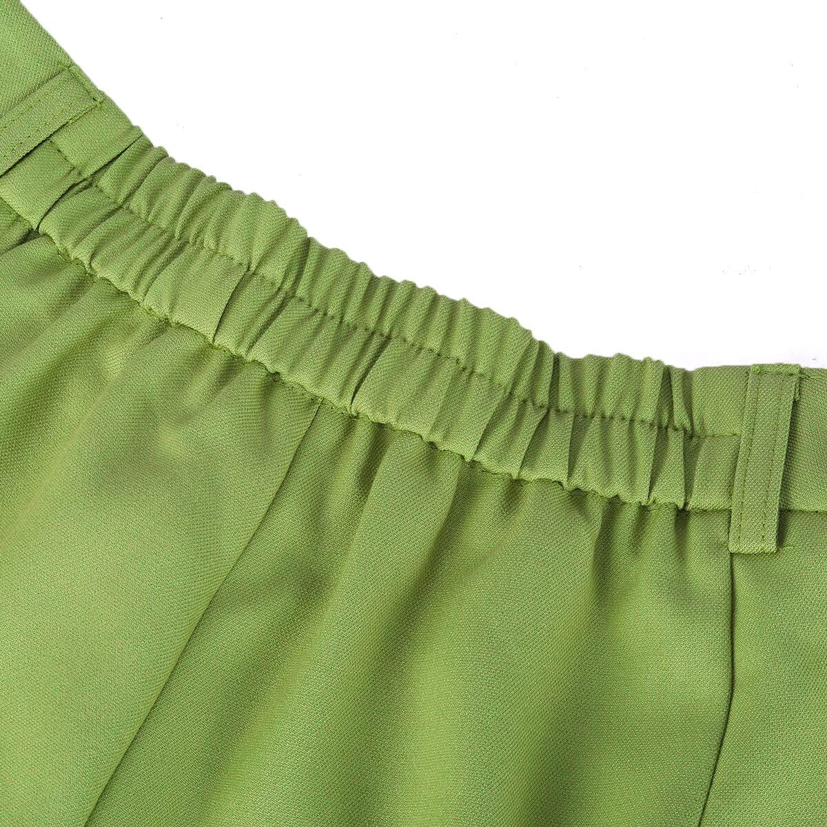 YUNCLOS Women's 2 Piece Double Breasted Suit Set Two Button Blazer and Pants Green