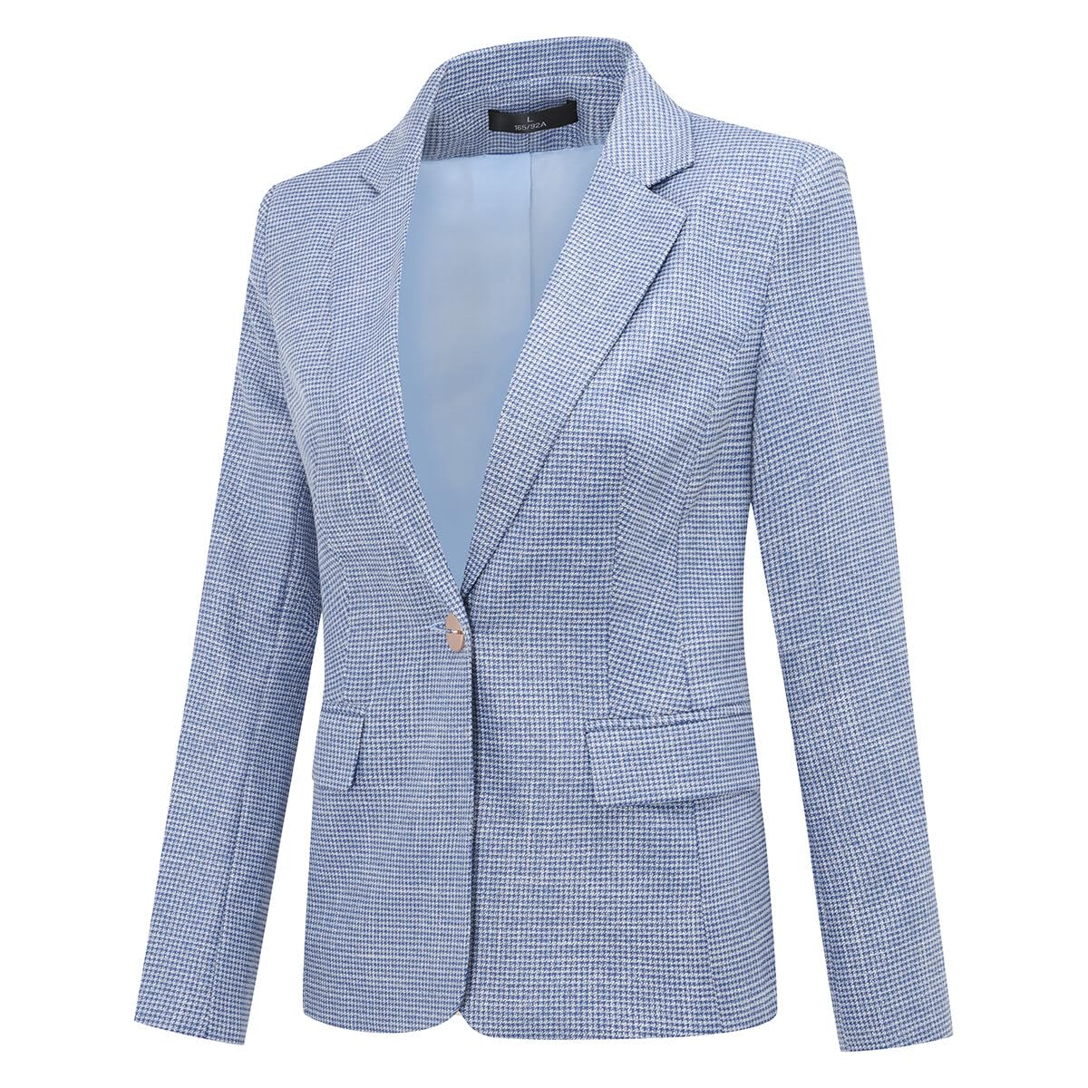 YUNCLOS Women's 2 Piece Office Work Suit Set One Button Blazer and Pants