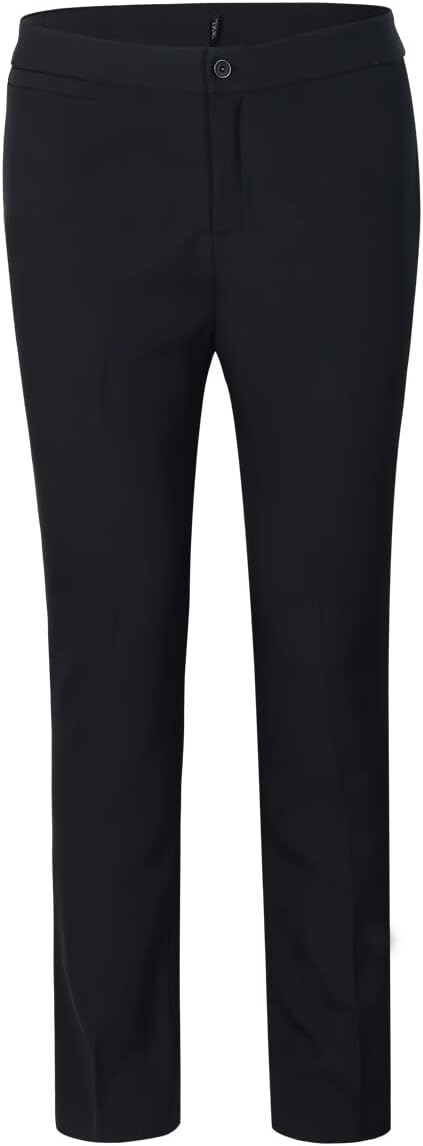 YUNCLOS Women's Elegant Business 2 Piece Office Lady Suit Set Work Blazer Pant Suit Set-Black