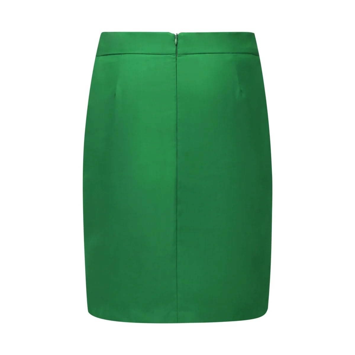 YUNCLOS Women's 2 Pieces Skirt Suit Set Long Sleeve Blazer Jacket and Pencil Skirt Green