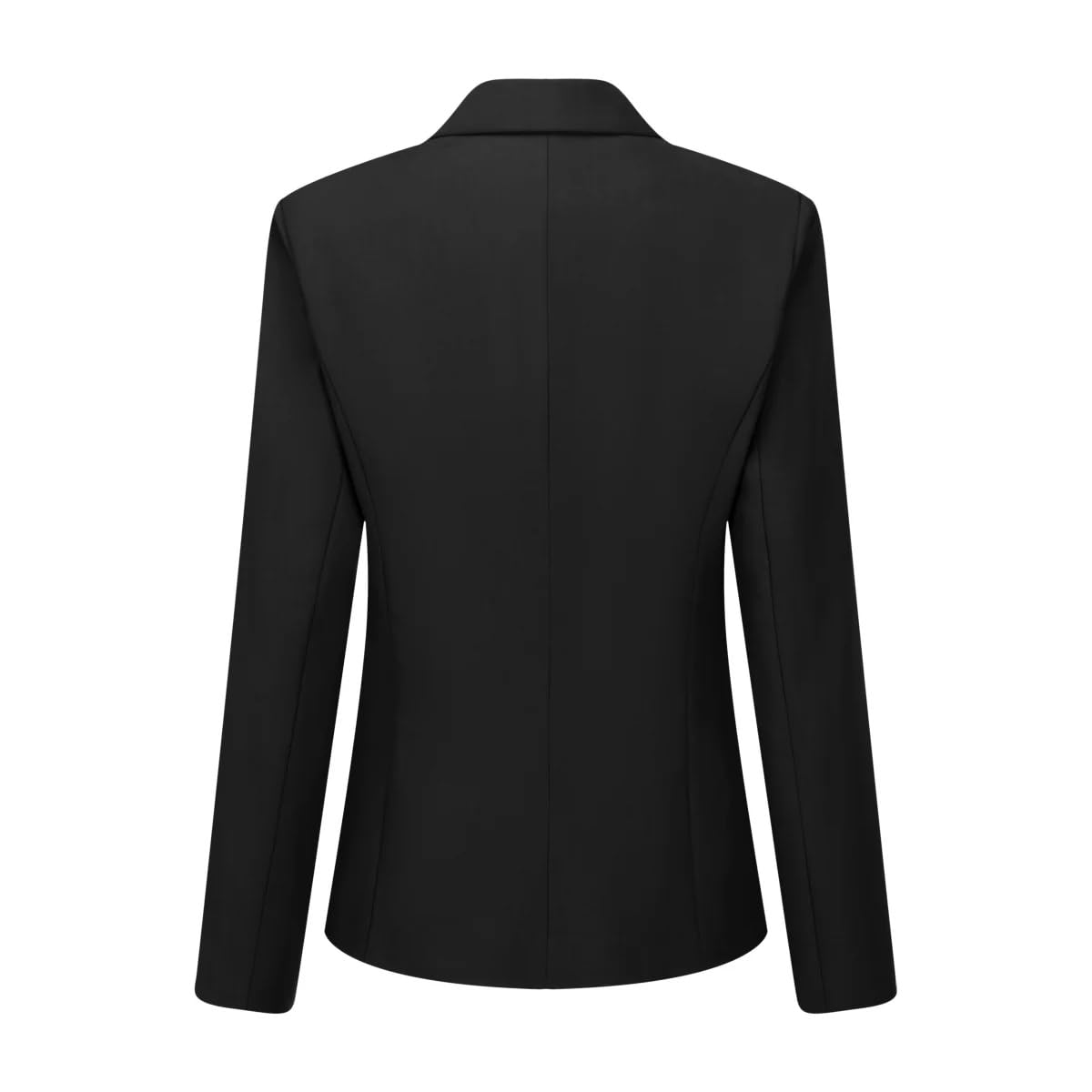 YUNCLOS Women's 2 Pieces Skirt Suit Set Long Sleeve Blazer Jacket and Pencil Skirt Black