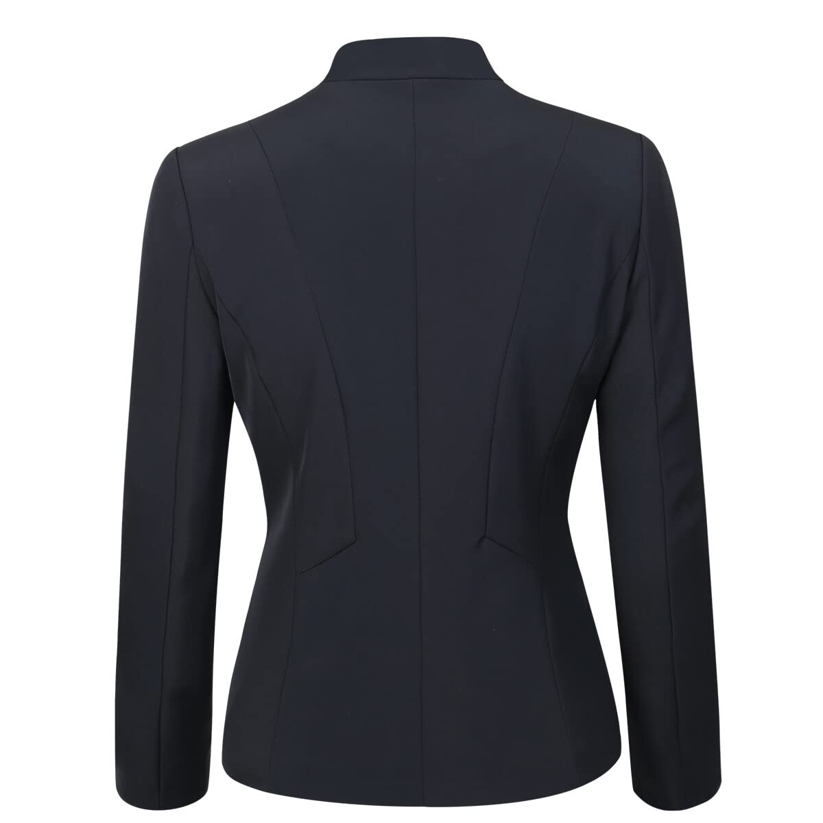 YUNCLOS Women's Elegant Business 2 Piece Office Lady Suit Set Work Blazer Pant Suit Set-Black